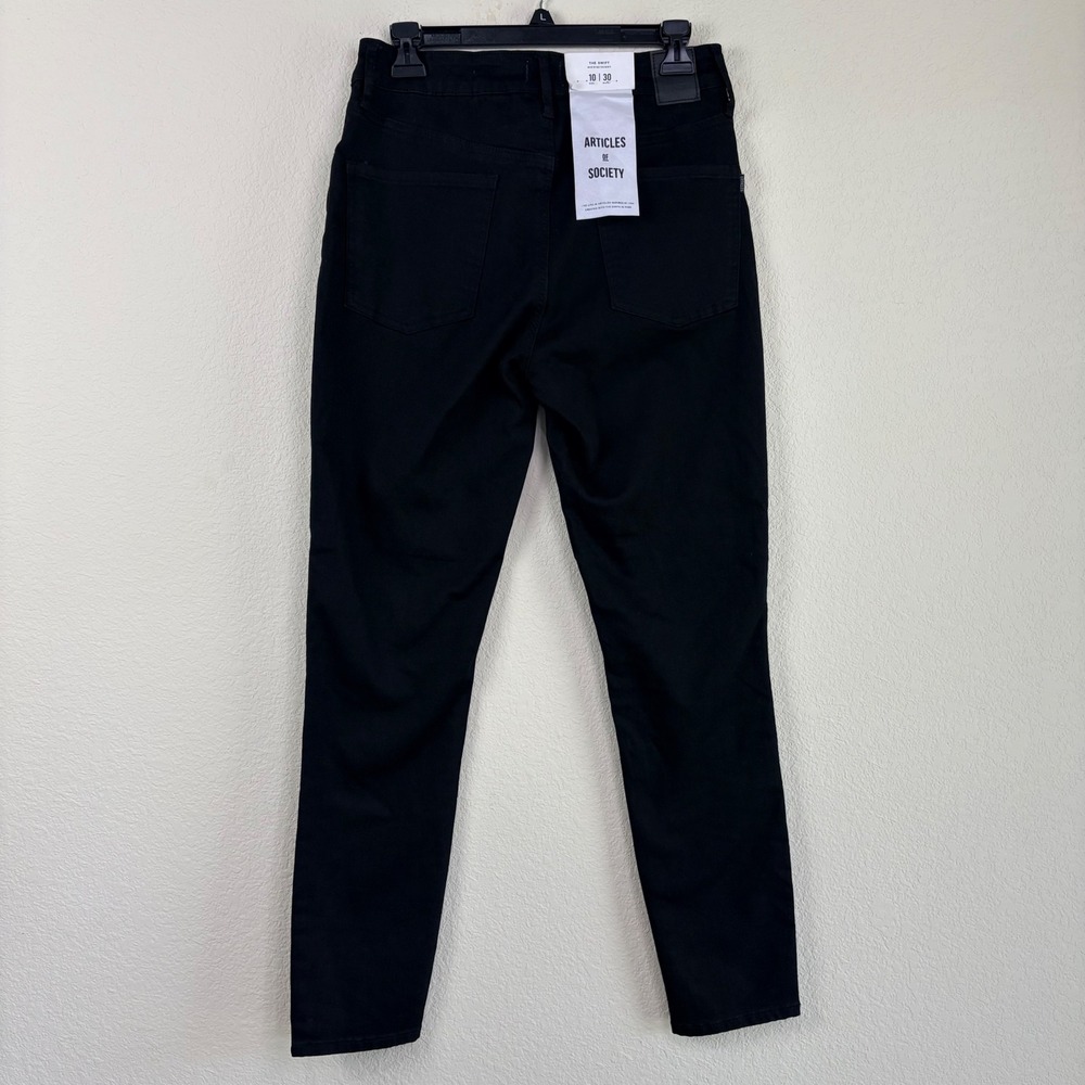 Articles of Society Womens 10 30 Black The Swift Skinny Jeans Misfit Retro NWT - Picture 3 of 9
